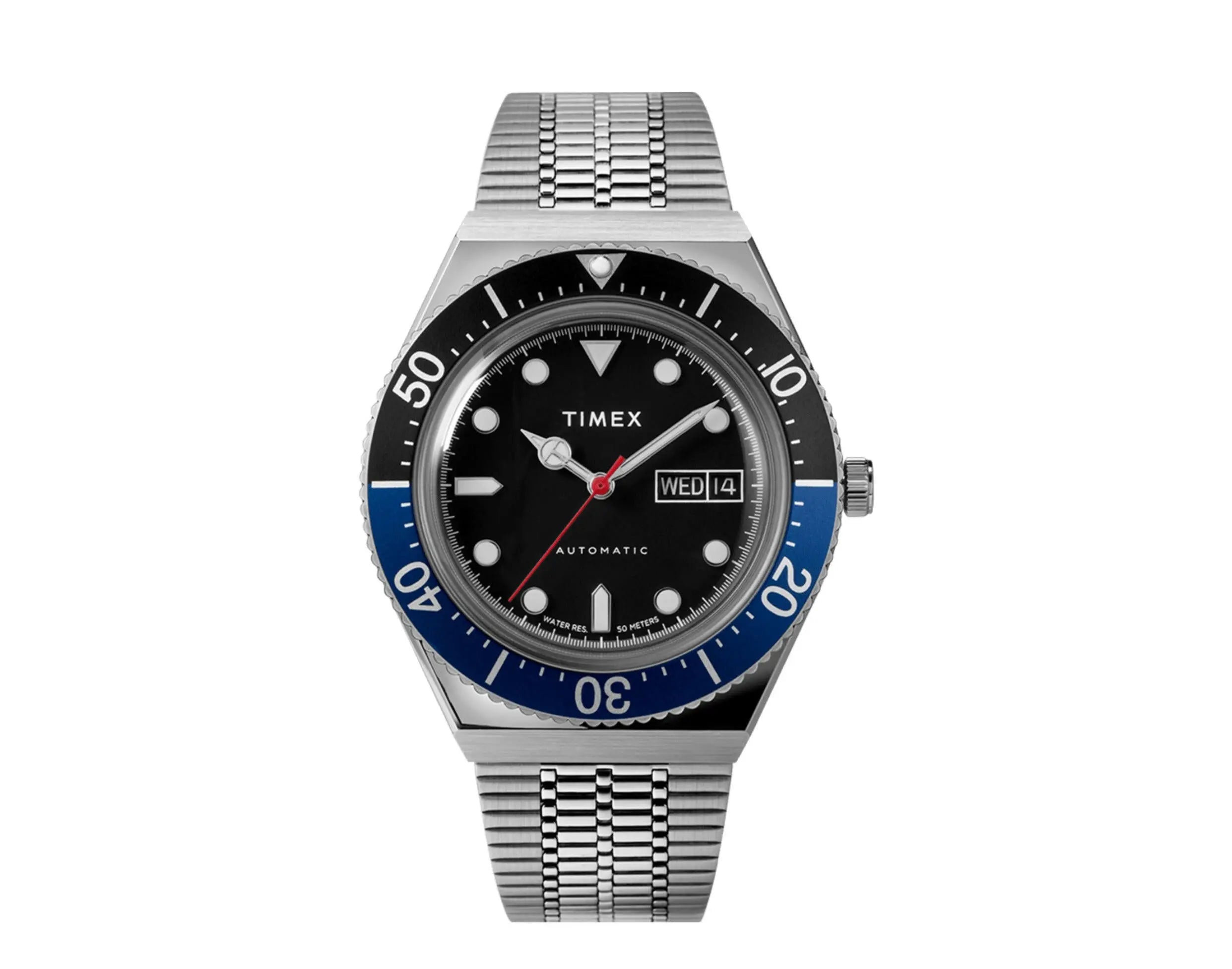 Timex M79 Automatic 40mm Men Watch Stainless-Steel/Black